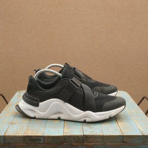 Sorel Womens Kinetic Rnegd Strap Sneakers Size 10 Black Slip On NL4149-010